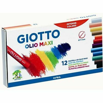 Giotto Olio Maxi - Confezione 12 Pastelli