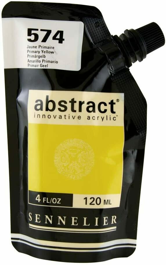 Acrilico Abstract Sennelier 120ml. - n° 574 - Giallo Primario