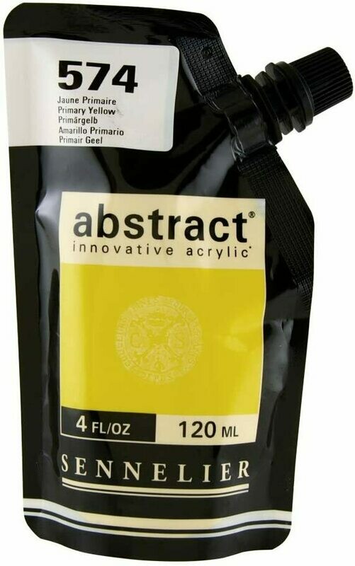 Acrilico Abstract Sennelier 120ml. - n° 574 - Giallo Primario