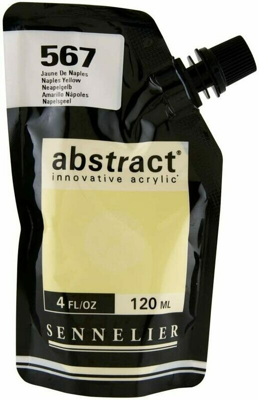 Acrilico Abstract Sennelier 120ml. - n° 567 - Giallo di Napoli