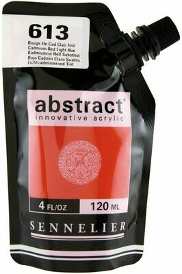 Acrilico Abstract Sennelier 120ml. - n° 613- Rosso di Cadmio Chiaro