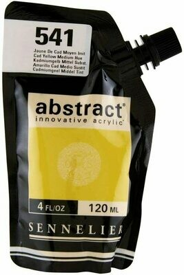 Acrilico Abstract Sennelier 120ml. - n° 541- Giallo di Cadmio Medio