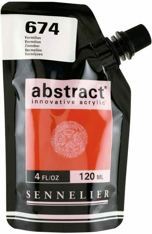 Acrilico Abstract Sennelier 120ml. - n° 674- Vermiglione