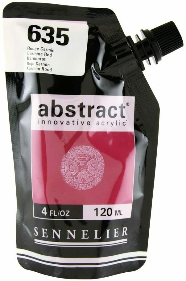 Acrilico Abstract Sennelier 120ml. - n° 635- Rosso Carminio