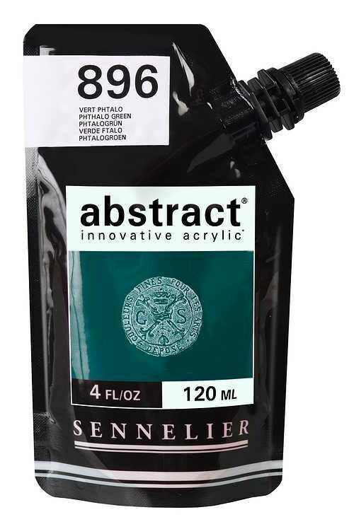 Acrilico Abstract Sennelier 120ml. - n° 896-  Verde Ftalo