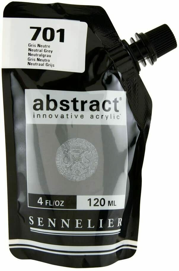 Acrilico Abstract Sennelier 120ml. - n° 701- Grigio neutro