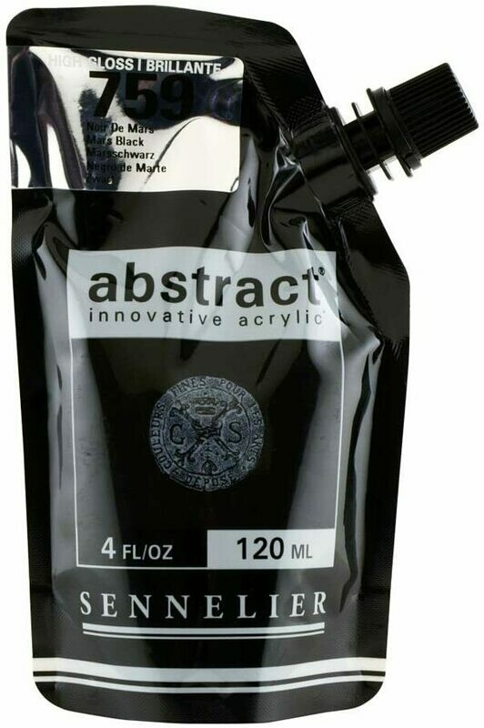 Acrilico Abstract Sennelier 120ml. - n° 759 - Nero di Marte