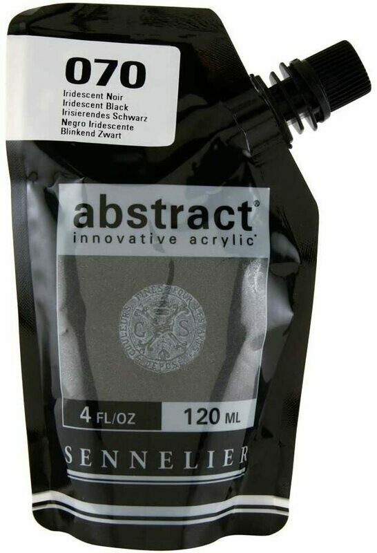Acrilico Abstract Sennelier 120ml. - n° 070 - Nero iridescente