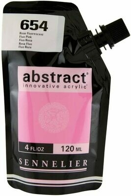 Acrilico Abstract Sennelier 120ml. - n° 654 - Rosa Fluorescente