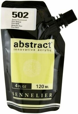 Acrilico Abstract Sennelier 120ml. - n° 502- Giallo Fluorescente