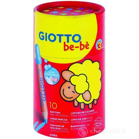 Giotto Bebè - Barattolo 10 Matitoni