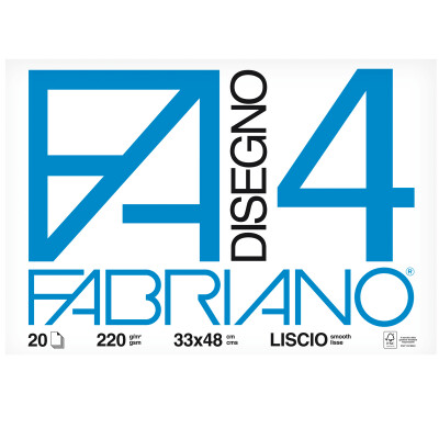 Album da disegno liscio Fabriano Disegno 4 - 33 x 48