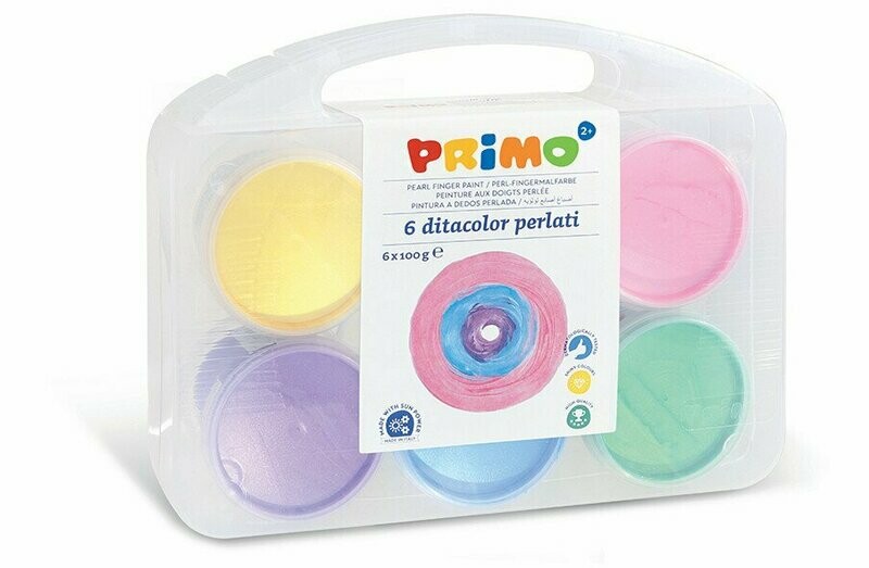 Primo Ditacolor - Confezione 6 Barilotti da 100 Ml - Perlati