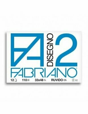 Album da disegno ruvido Fabriano Disegno 2 - 33 x 48