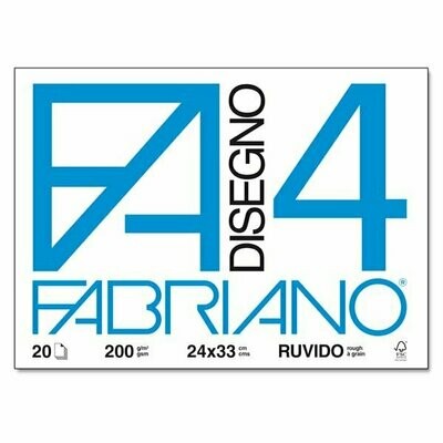 Album da disegno ruvido Fabriano Disegno 4 - 33 x 48