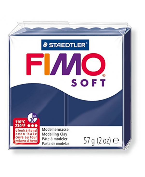 FIMO Soft Pasta Modellabile Gr. 57 - n° 35 Blu Reale