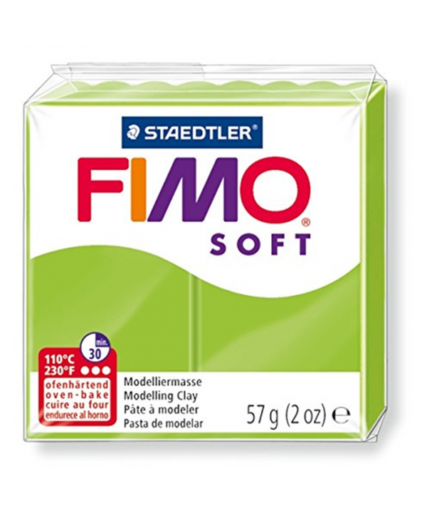 FIMO Soft Pasta Modellabile Gr. 57 - n° 50  Verde Mela