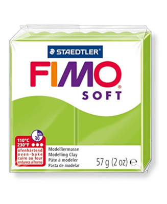 FIMO Soft Pasta Modellabile Gr. 57 - n° 50 Verde Mela