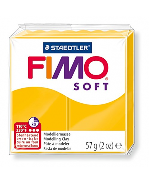 FIMO Soft Pasta Modellabile Gr. 57 - n° 16 Giallo