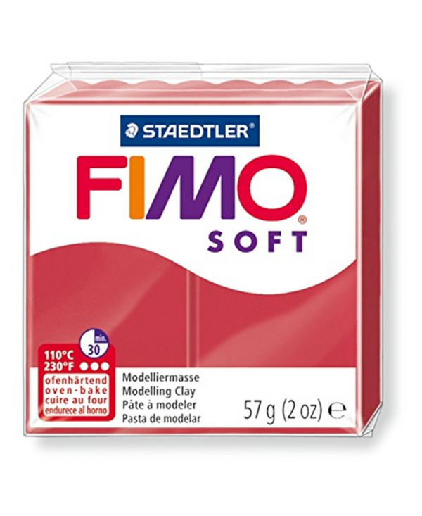 FIMO Soft Pasta Modellabile Gr. 57 - n° 26  Ciliegia