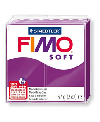 FIMO Soft Pasta Modellabile Gr. 57 - n° 61 Porpora