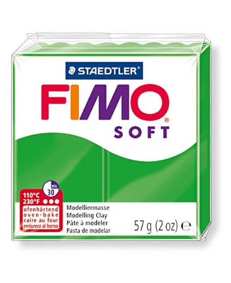 FIMO Soft Pasta Modellabile Gr. 57 - n° 53 Verde Tropicale
