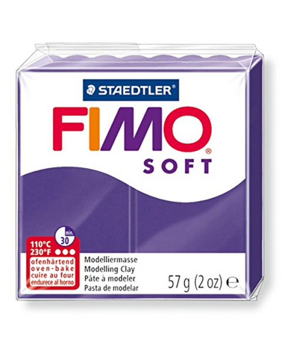 FIMO Soft Pasta Modellabile Gr. 57 - n° 63 Prugna