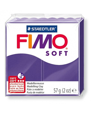 FIMO Soft Pasta Modellabile Gr. 57 - n° 63 Prugna