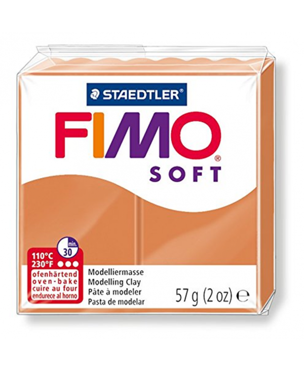 FIMO Soft Pasta Modellabile Gr. 57 - n° 76 Cognac