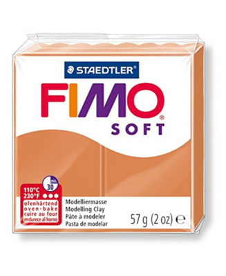 FIMO Soft Pasta Modellabile Gr. 57 - n° 76 Cognac
