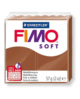 FIMO Soft Pasta Modellabile Gr. 57 - n° 7 Caramello