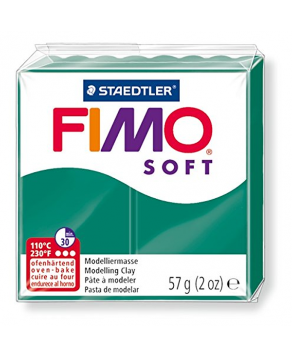 FIMO Soft Pasta Modellabile Gr. 57 - n° 56 Smeraldo