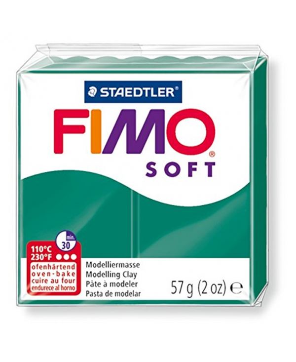 FIMO Soft Pasta Modellabile Gr. 57 - n° 56  Smeraldo
