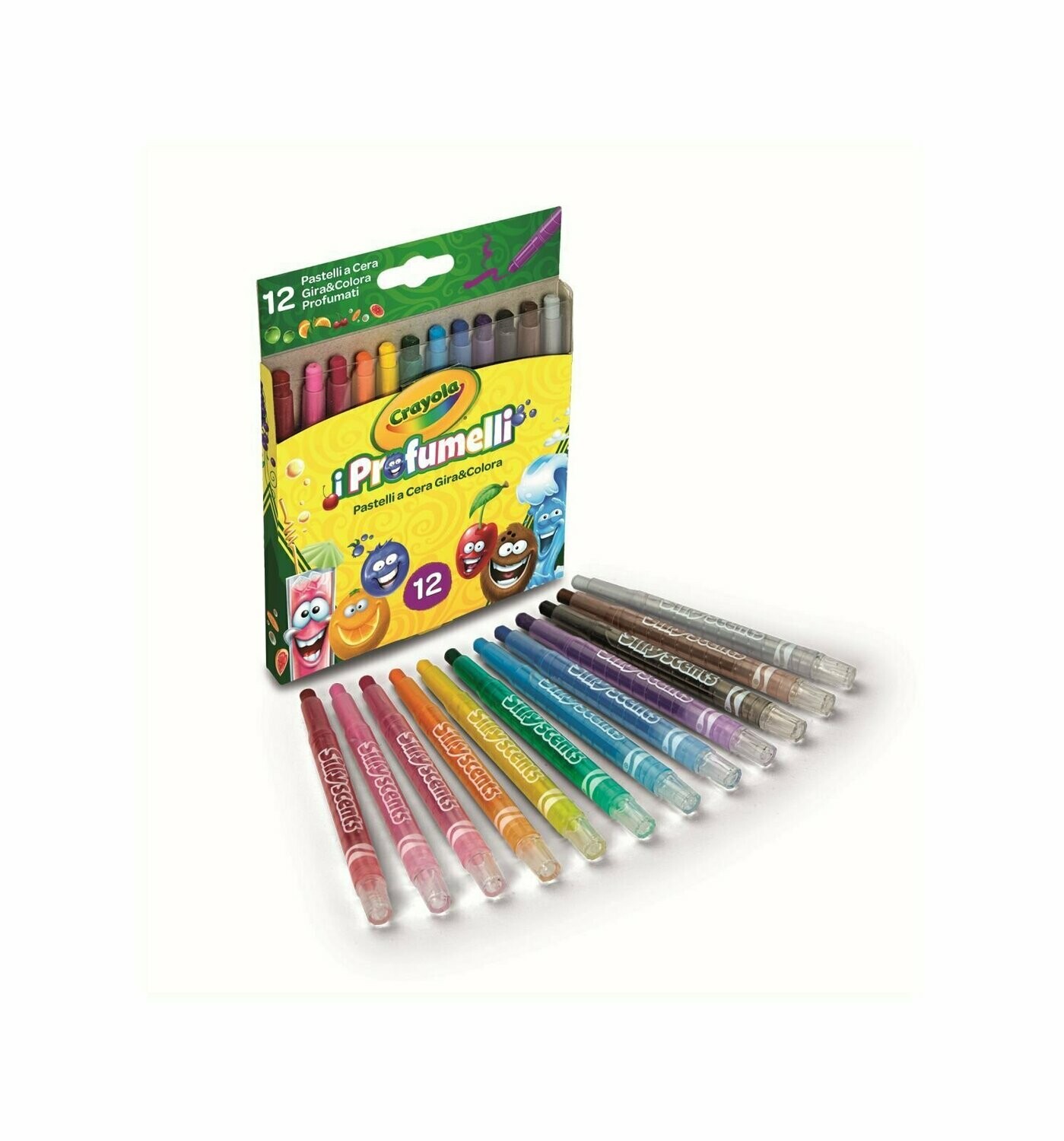 CRAYOLA | Confezione 12 Pastelli a Cera " I Profumelli"
