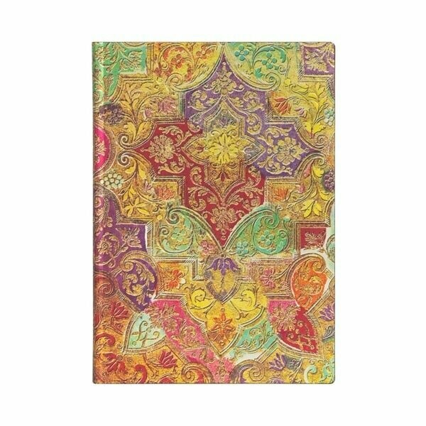 Paperblanks | Taccuino Midi - Fiore Selvatico Bavarese- 13 X 18 X 1.3 cm