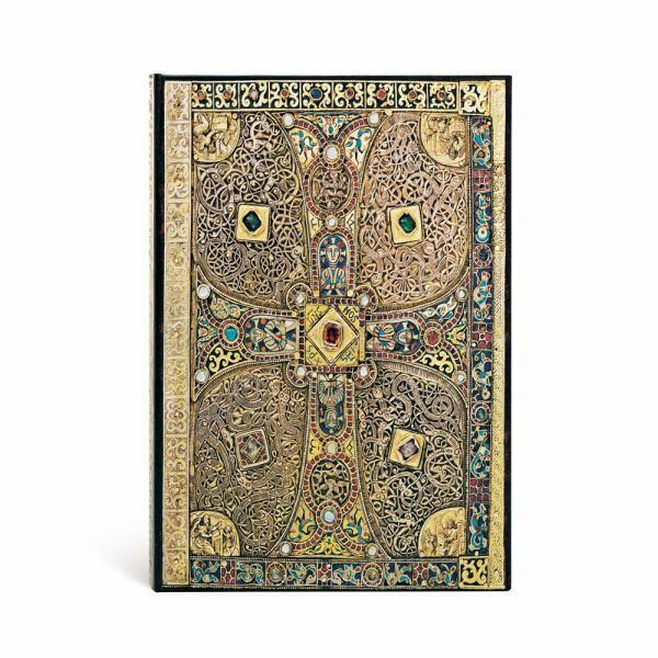 Paperblanks | Taccuino Midi - Evangeliario di Lindau - 13 X 18 X 2cm