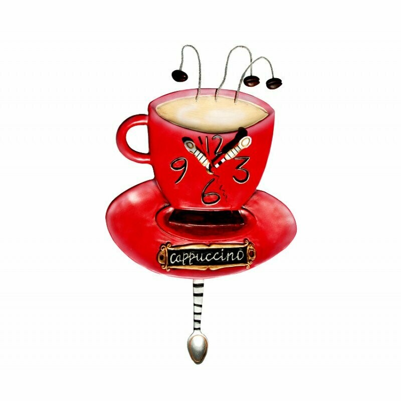Orologio con pendolo - Cappuccino - Allen Design