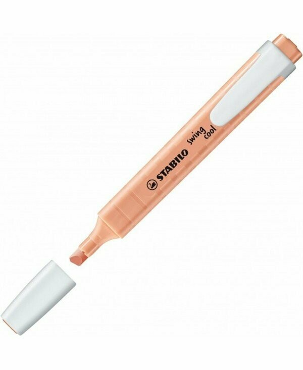 Evidenziatore Swing Cool Pastel - Rosa Pesca - Stabilo