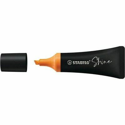 Evidenziatore Shine Tubo - Arancione - Stabilo