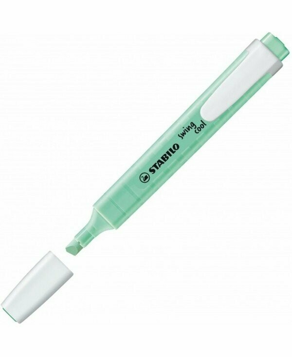 Evidenziatore Swing Cool Pastel - Verde Menta - Stabilo
