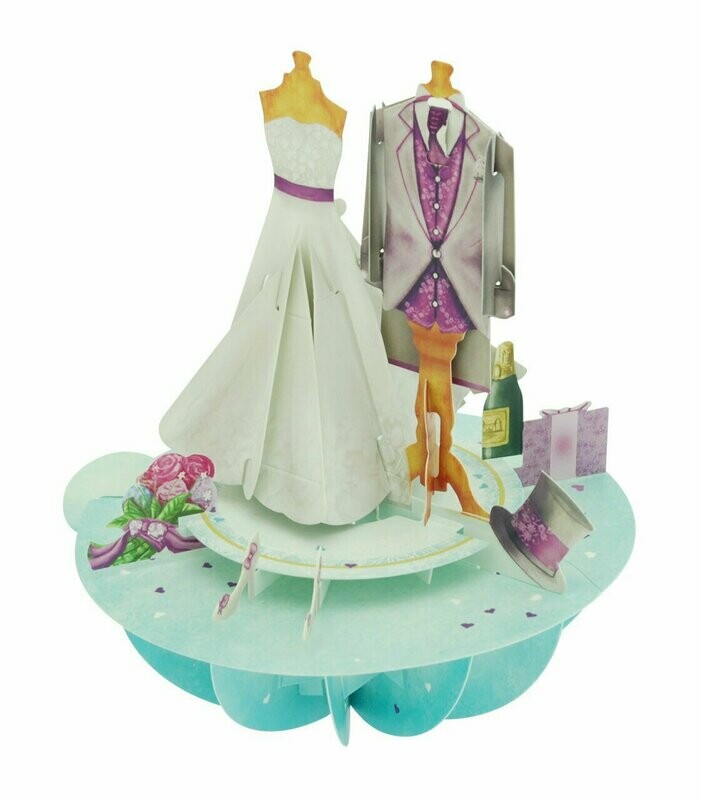 Biglietto Auguri - Matrimonio  - Pirouettes Santoro