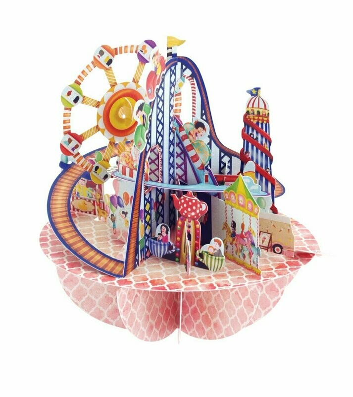 Biglietto Auguri - Parco Giochi  - Pirouettes Santoro