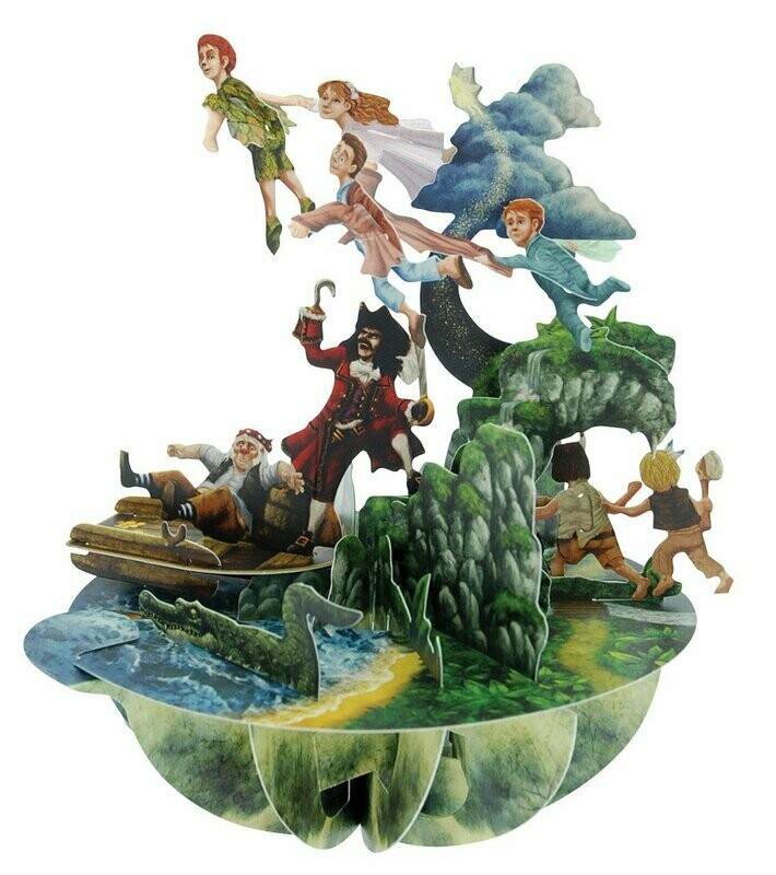 Biglietto Auguri - Peter Pan  - Pirouettes Santoro