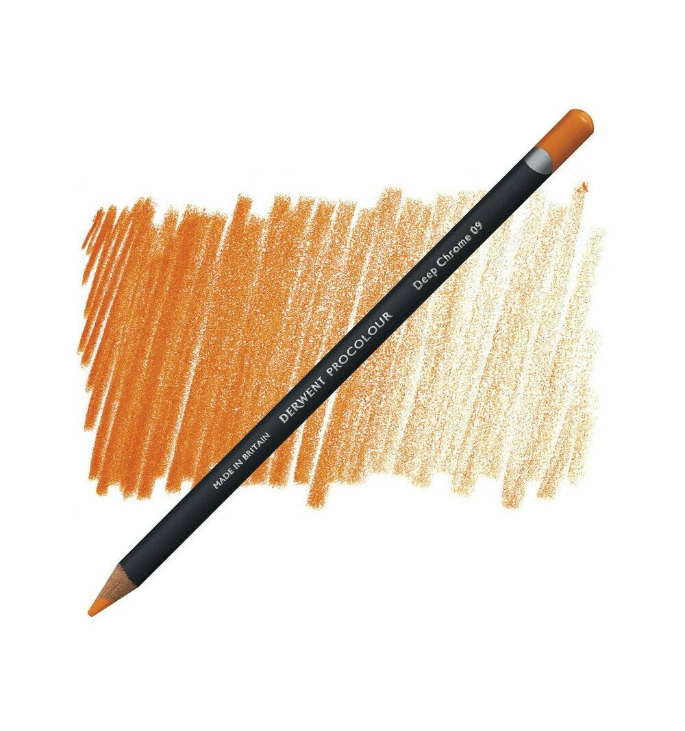 Matita Colorata Derwent Procolour - 09 Deep Chrome Yellow