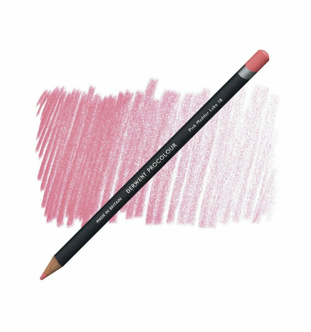 Matita Colorata Derwent Procolour - 18 Pink Madder Lake