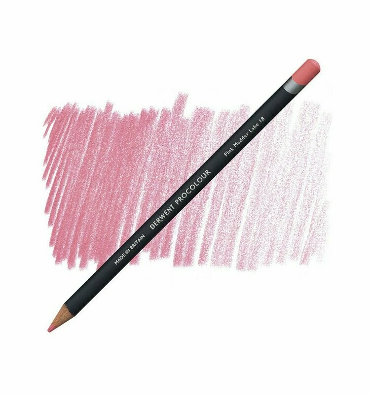 Matita Colorata Derwent Procolour - 18 Pink Madder Lake