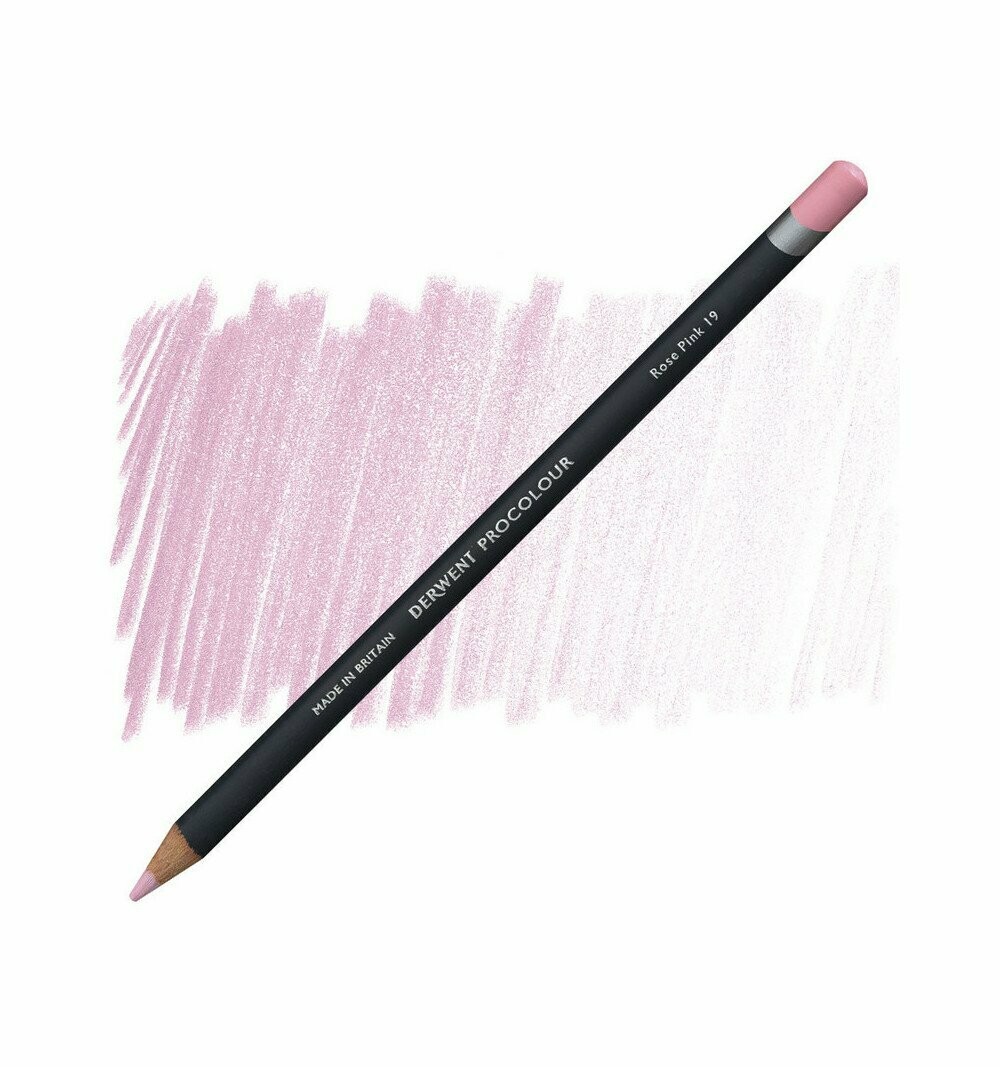 Matita Colorata Derwent Procolour - 19 Rose Pink