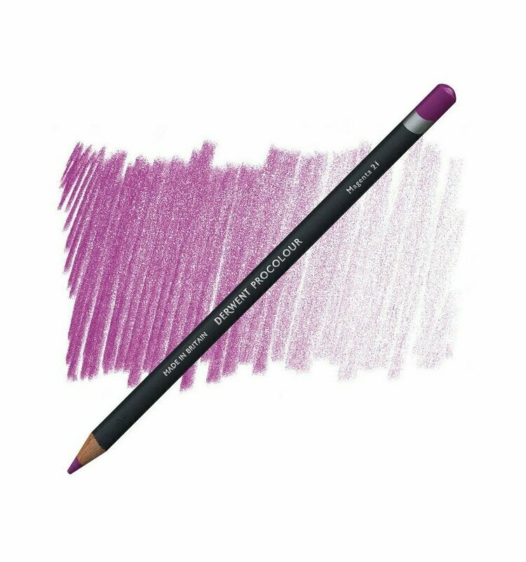 Matita Colorata Derwent Procolour - 21 Magenta