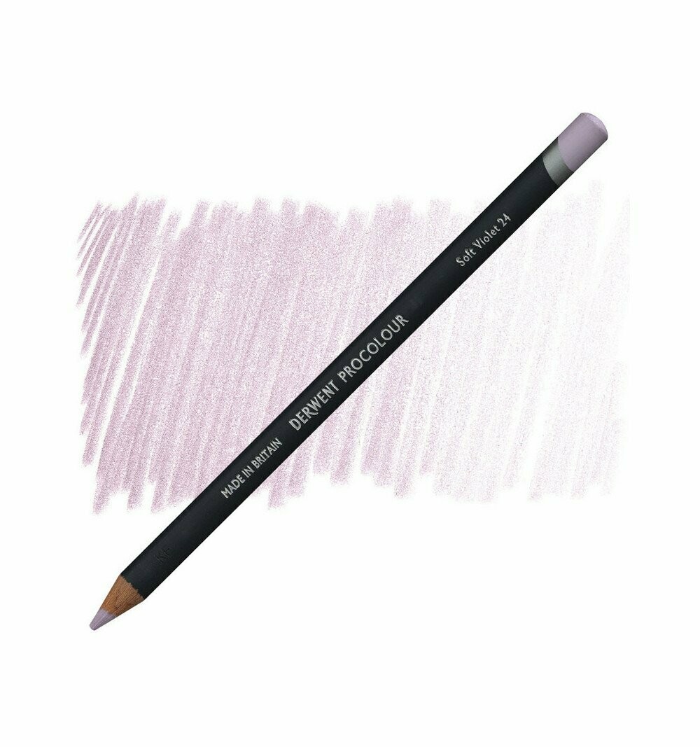 Matita Colorata Derwent Procolour - 24 Soft Violet