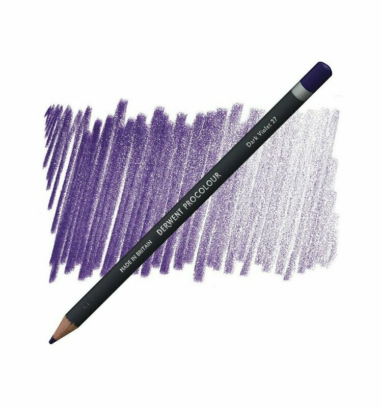 Matita Colorata Derwent Procolour - 27 Dark Violet